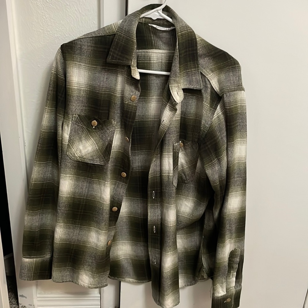 3sixteen flannel shirt size large